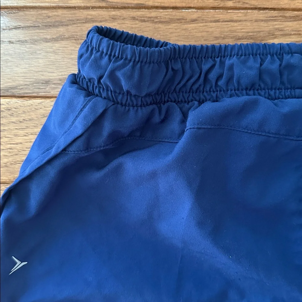 💙 OLD NAVY ACTIVE girls shorts go-Dri shorts size 8 navy blue VGUC youth